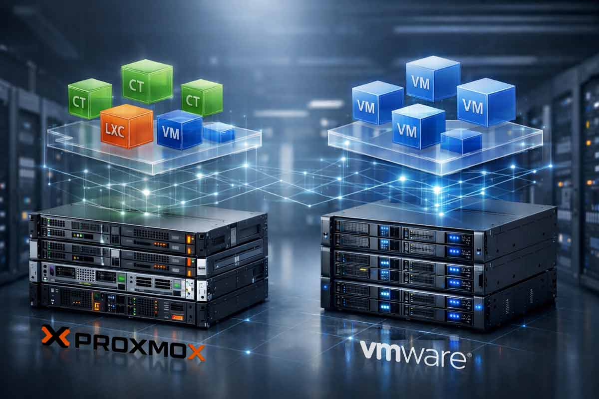 Server-Infrastruktur und Virtualisierung